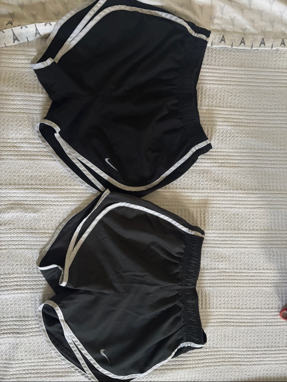 Nike Dri-Fit Running Shorts with White Trim - Twin Pair
